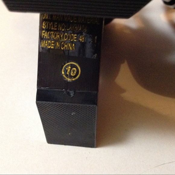 BERTINNI heels with ankle straps, size 10 Fun!! - Picture 5 of 8